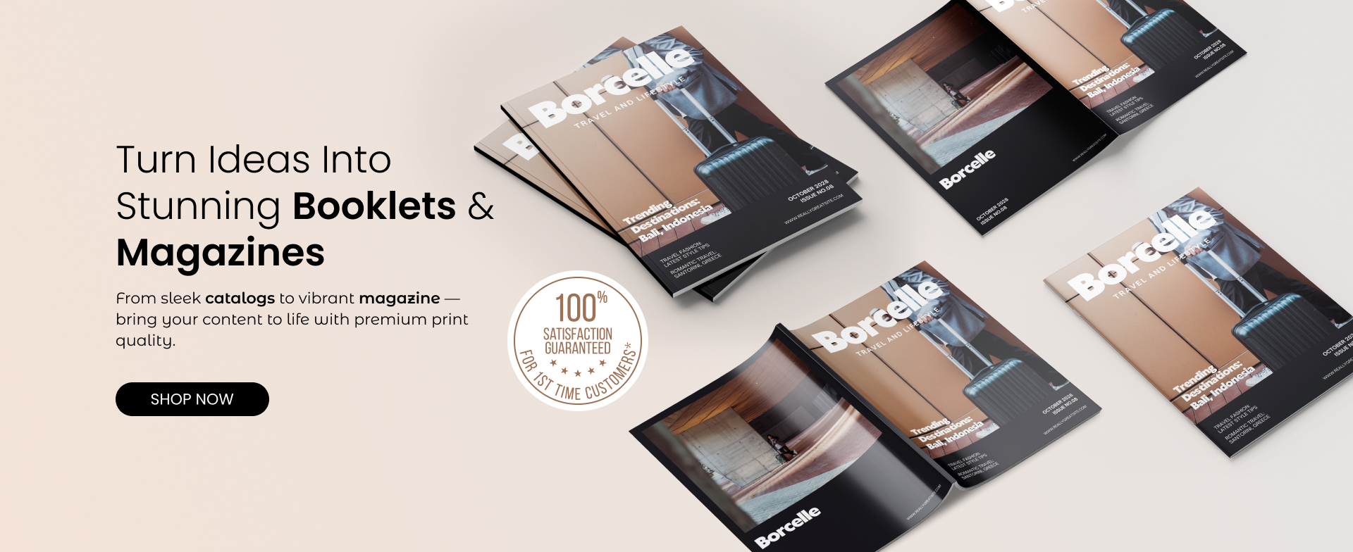 Booklet and Magazine