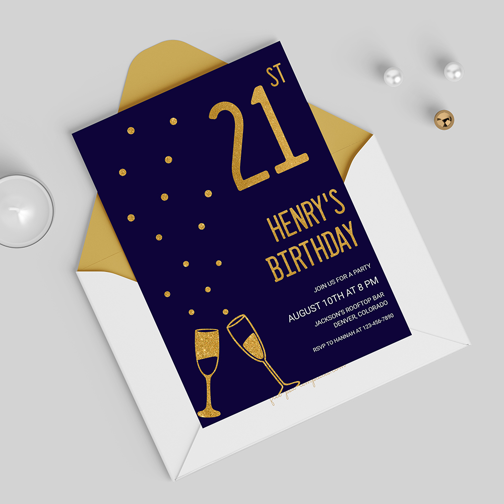Birthday Foil Cards