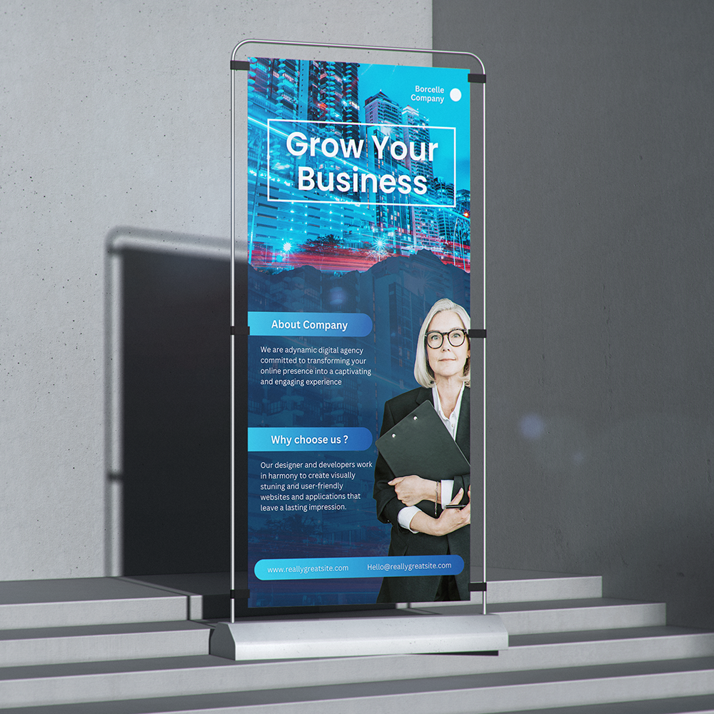 Tension Fabric Stand