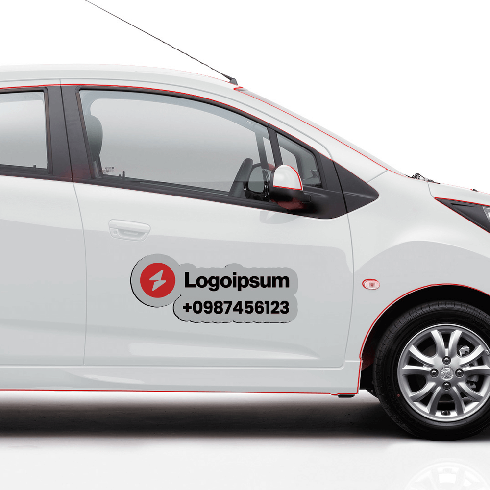 Die-Cut Magnetic Signs