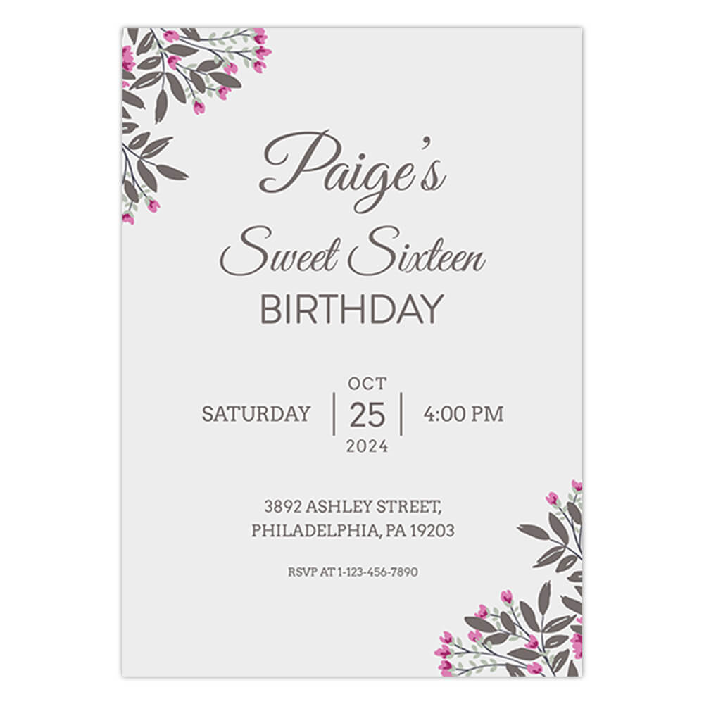 Elegant Sweet Sixteen