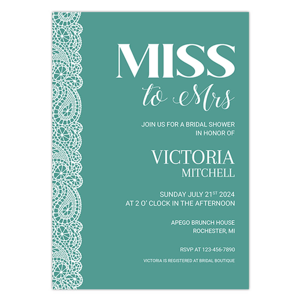 Miss to Mrs