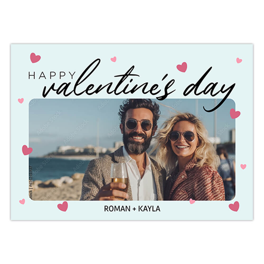 Hearts around the Frame