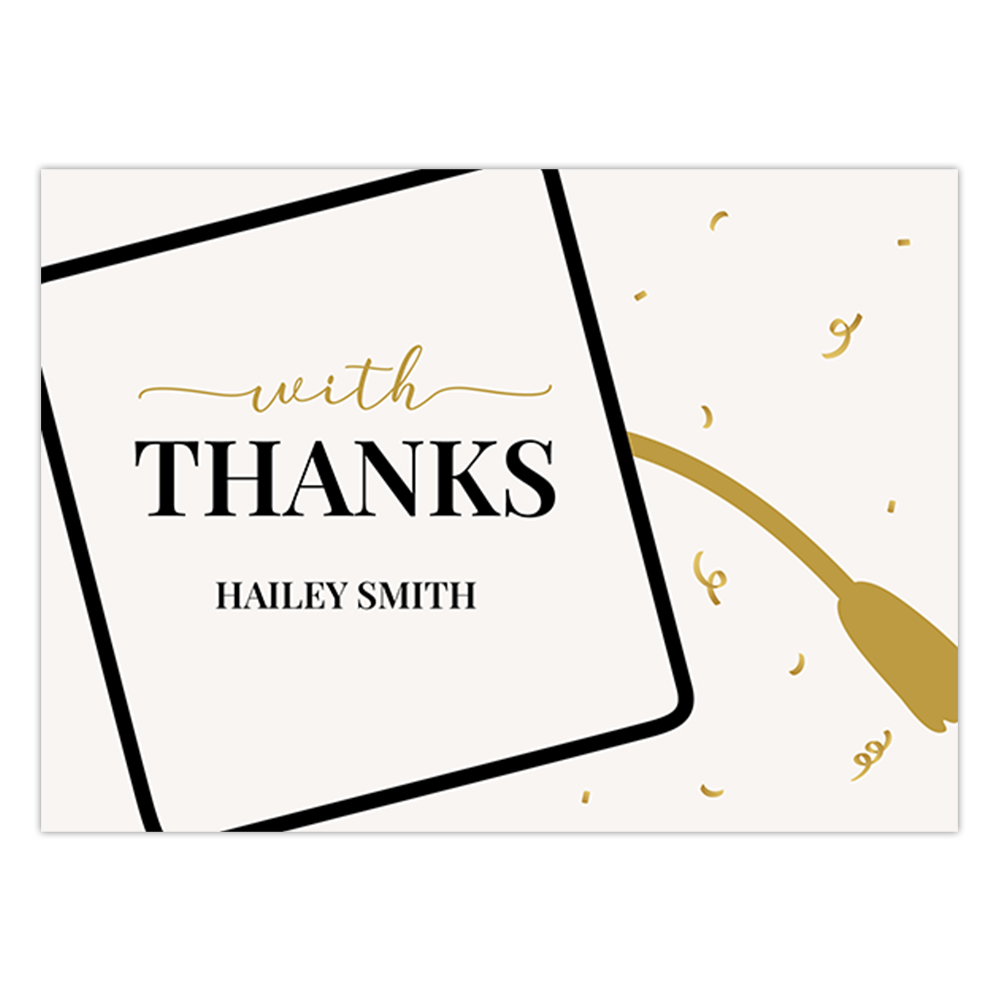 With thanks card design online in the united states