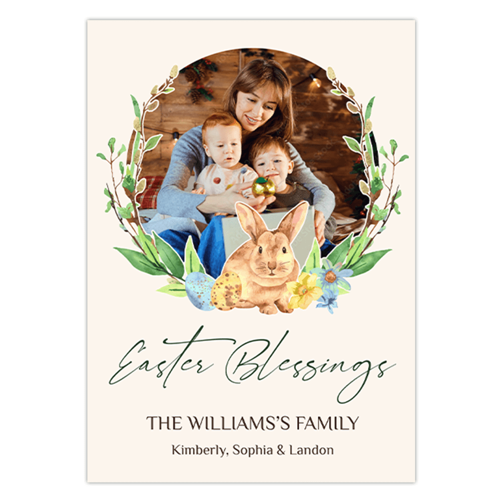 Easter Wreath & Bunny Easter Wreath & Bunny