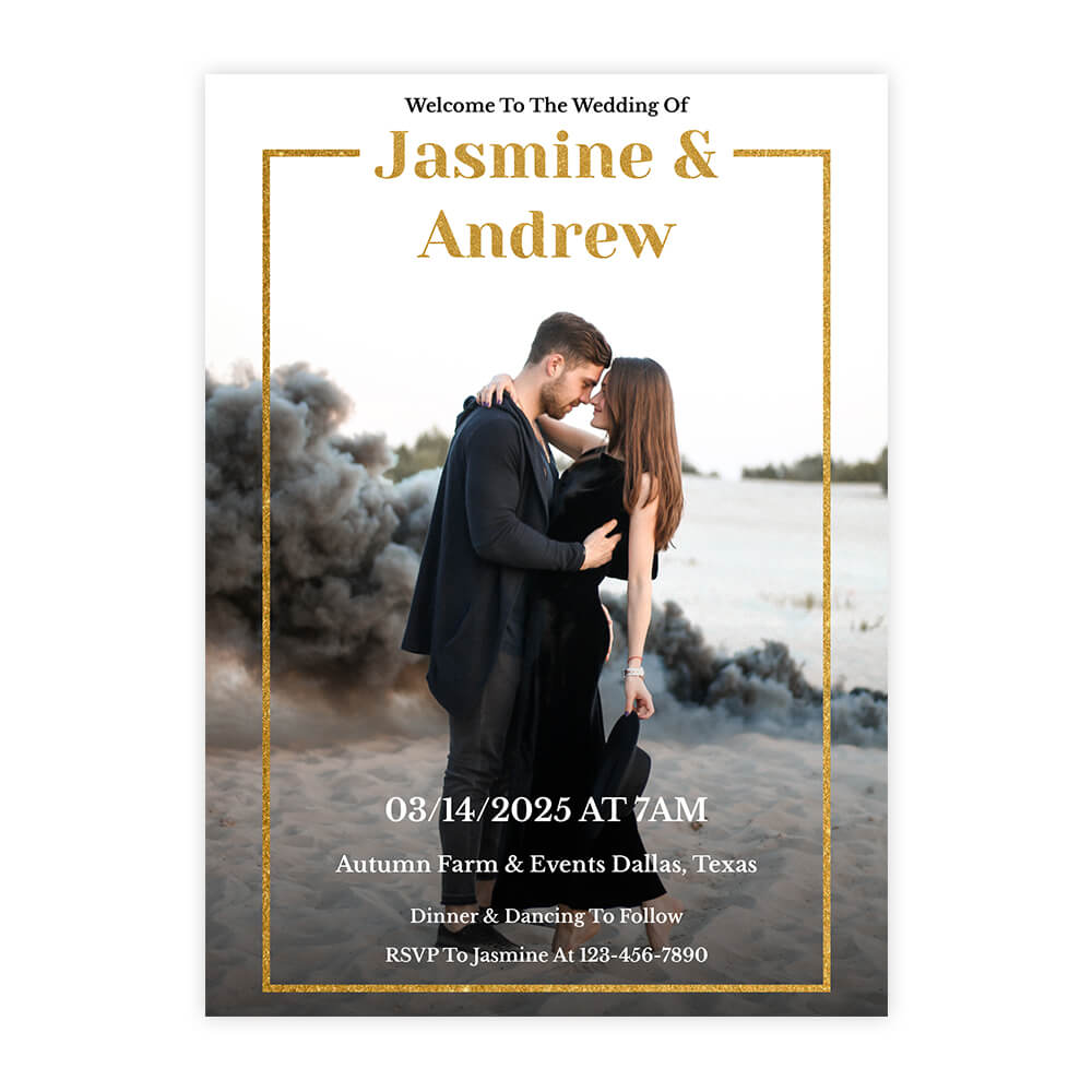 Gold Frame Gold Frame