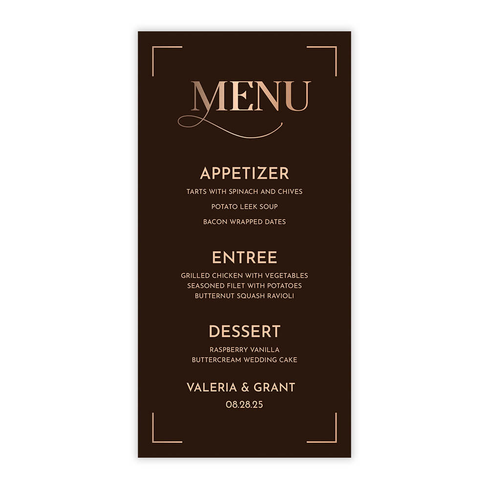 Choco Banquet Menu Choco Banquet Menu