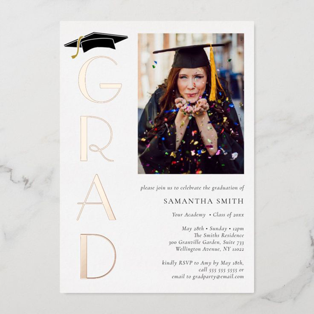 Browse Design - Graduation Invitations - HiTech Albums