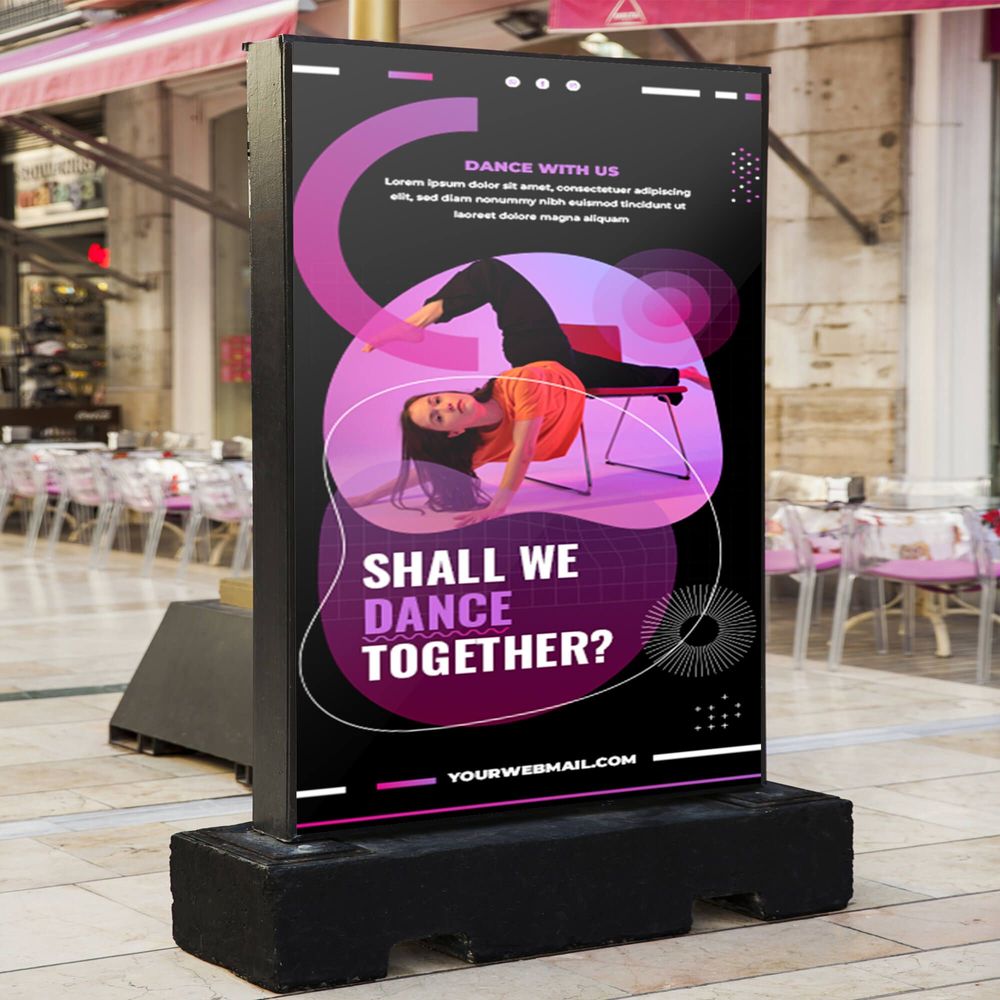 Backlight - 3 Ft X 6.5 Ft Overjoyed SEG Lightbox - Double-Sided Light-Up Graphic Banner