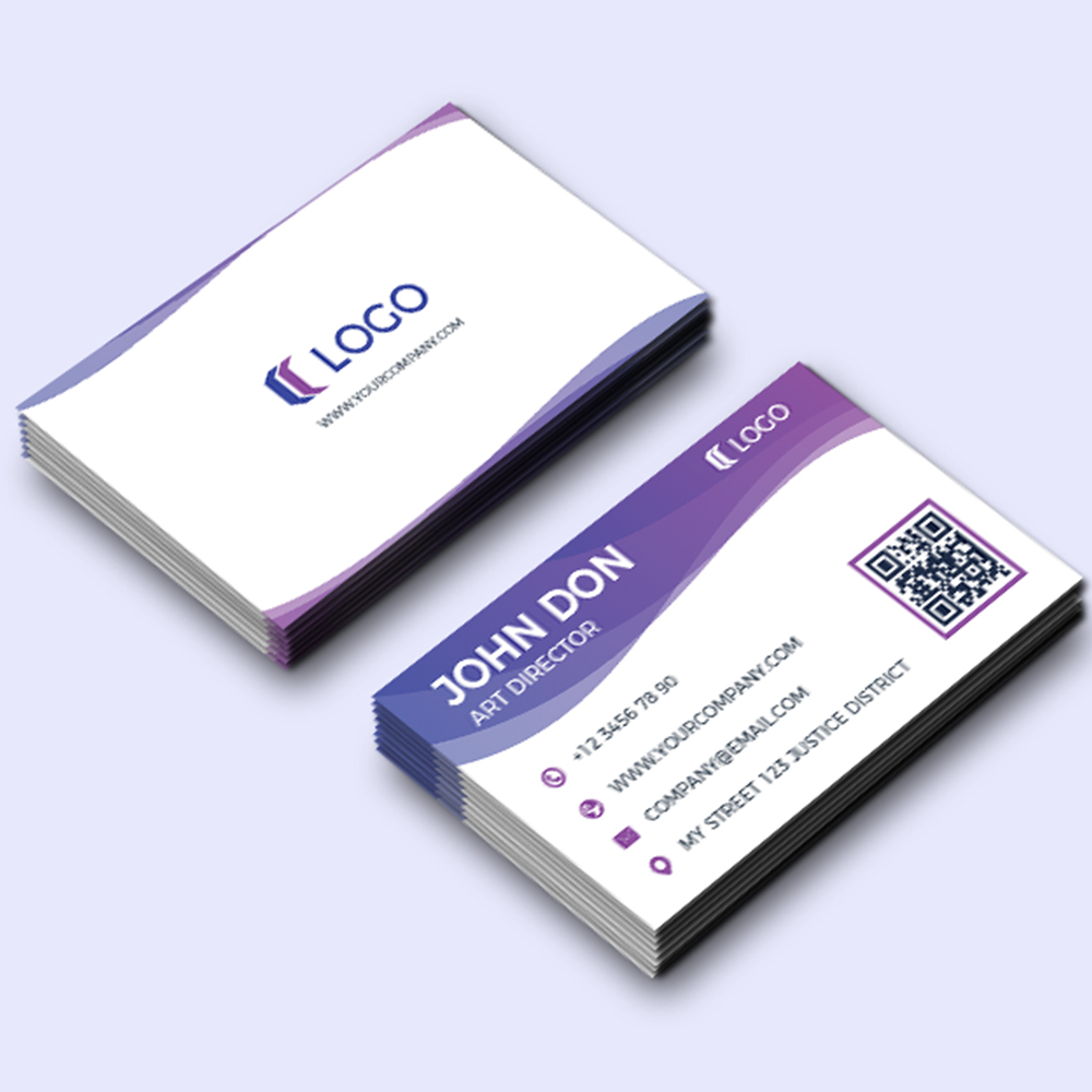 QR Code Business Cards | Digital Business Cards with QR Code HiTech Albums