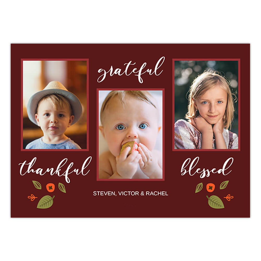 Thankful, Grateful & Blessed