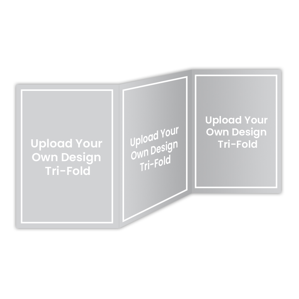 Upload Your Own Design (TriFold)