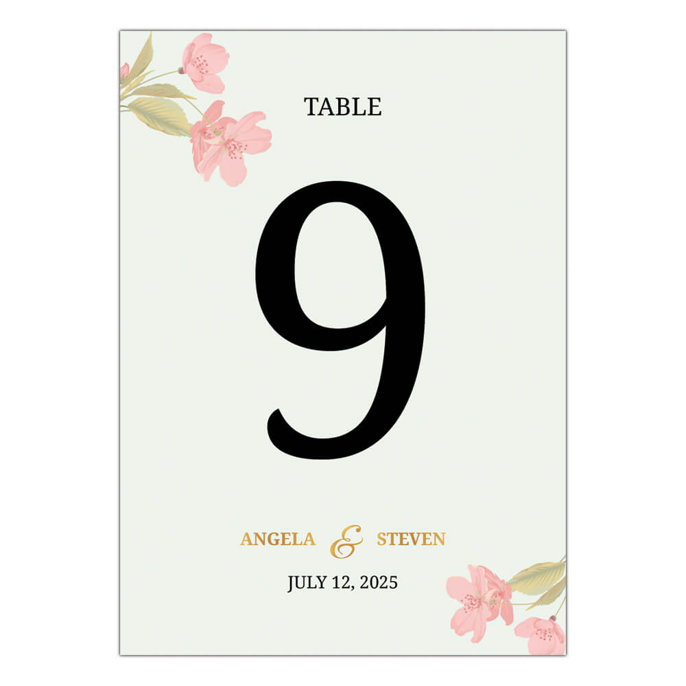 Floral Table Floral Table