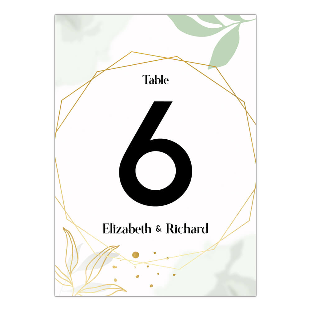 Geometric Leaves Geometric Leaves