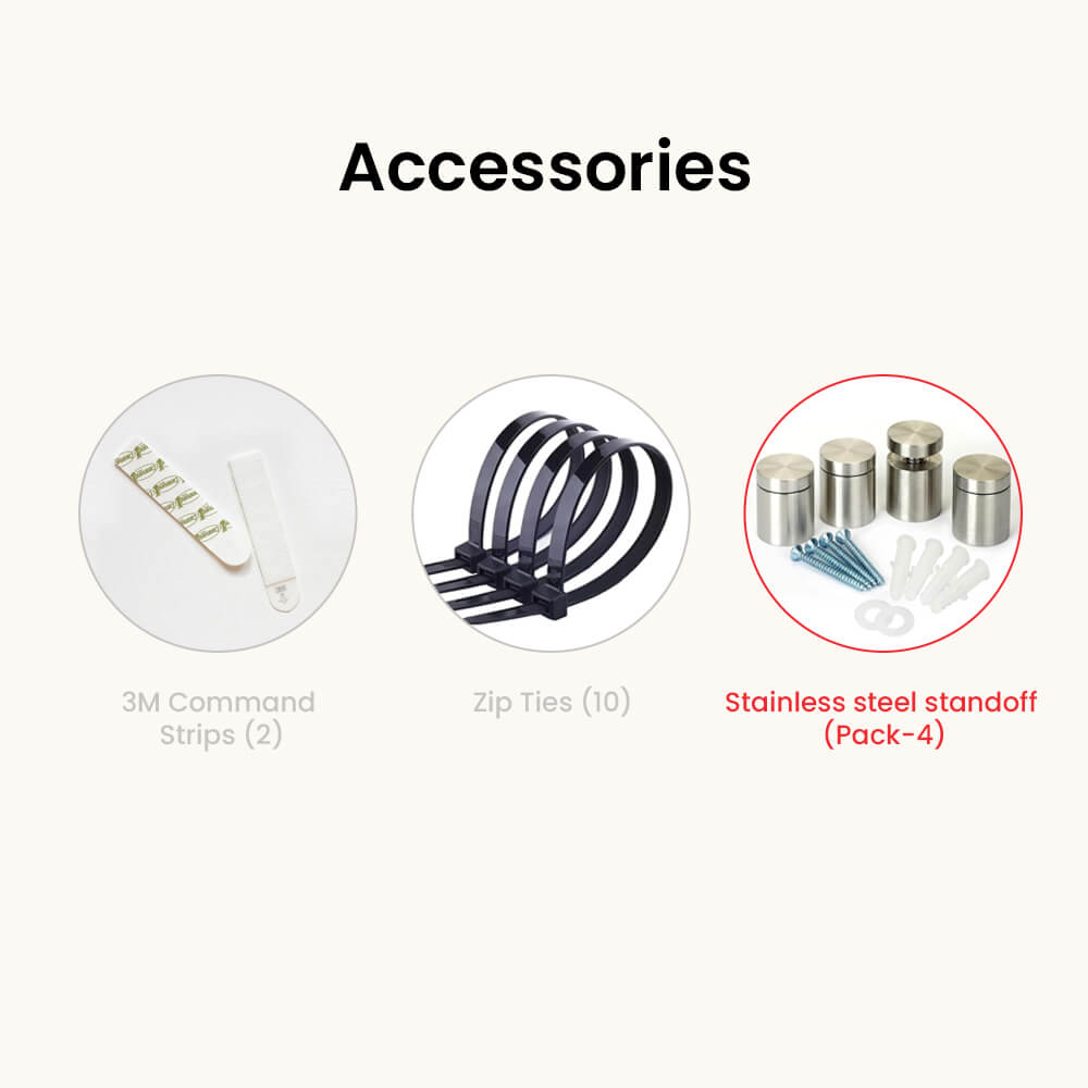 Stainless steel standoff (Pack-4) 