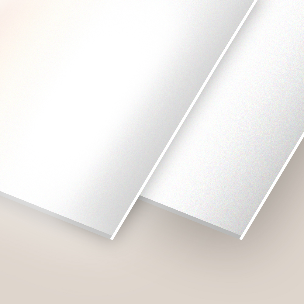 High Gloss UV/Uncoated Back 