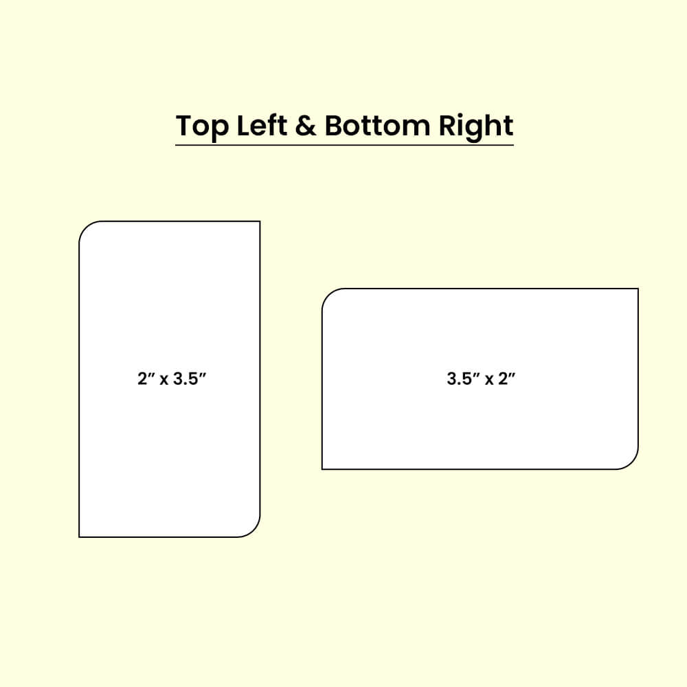 Top Left & Bottom Right 