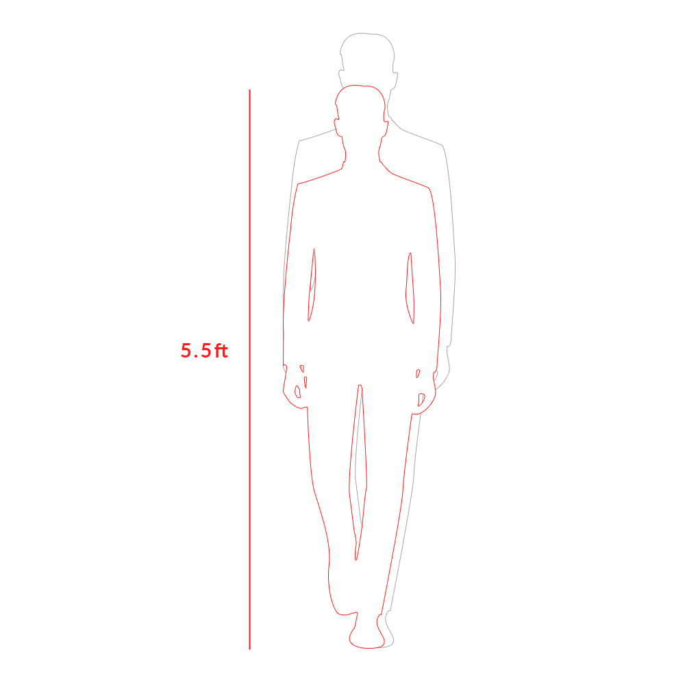 5.5 ft
