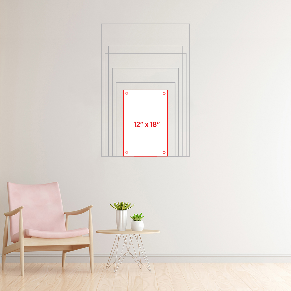 12" x 18"