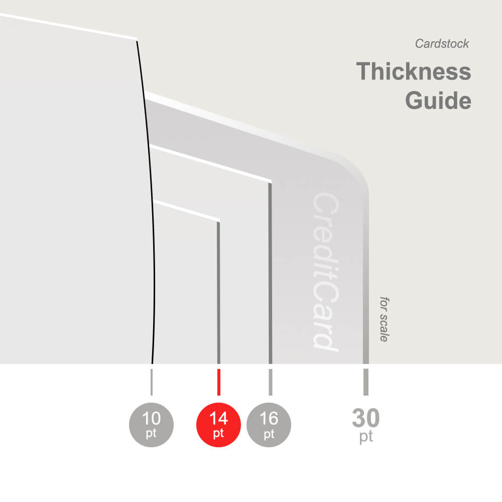 14 pt. Cardstock 