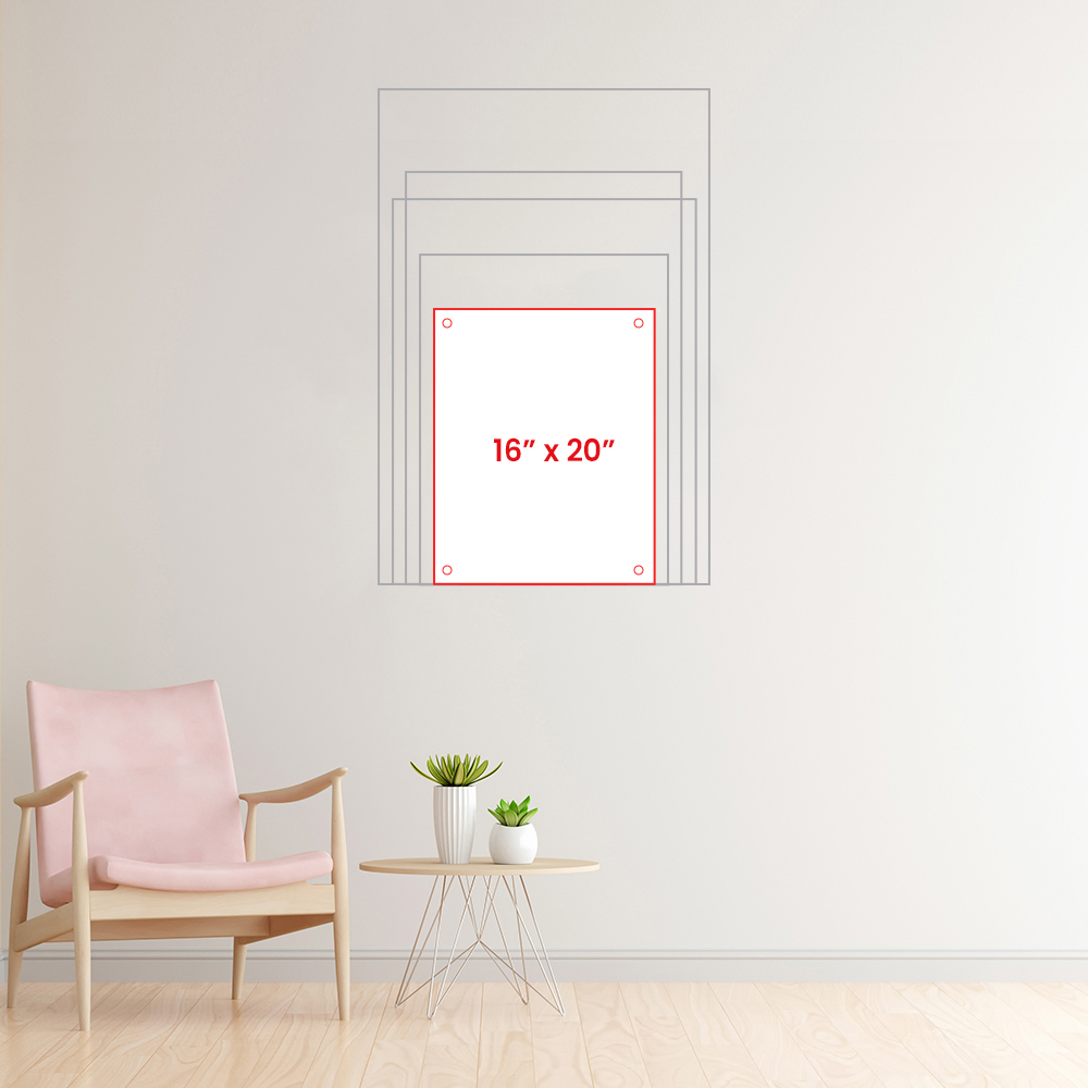 16" x 20"
