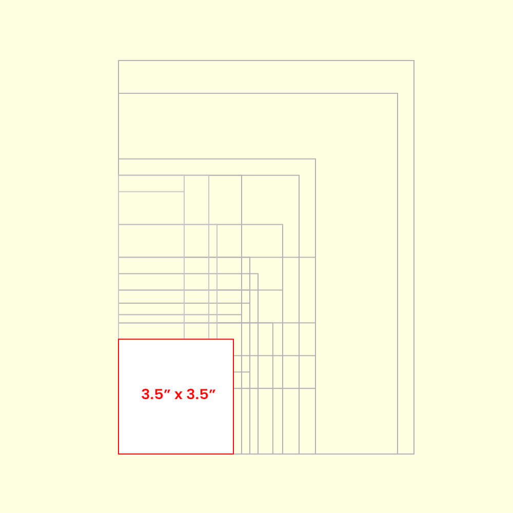 3.5 x 3.5