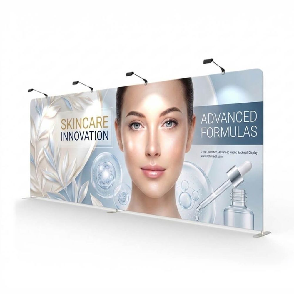 02 - Tension Fabric Trade Show Backwall Display