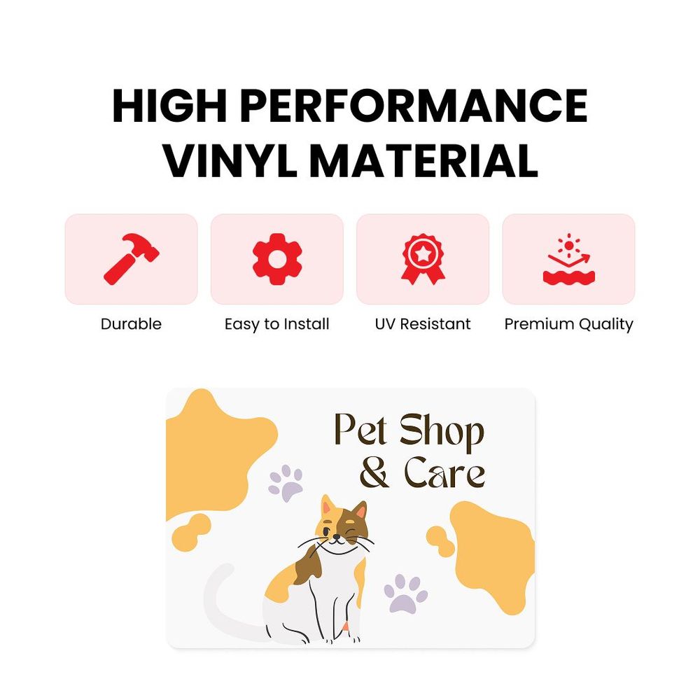 2 - Clear Window Decals