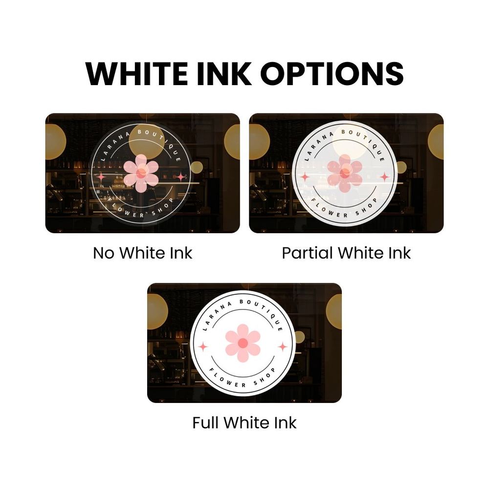 3 - Clear Window Decals