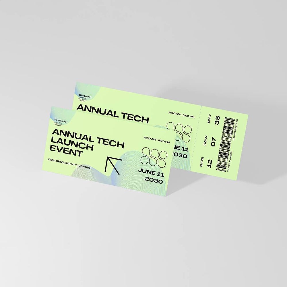 3 - Custom Event Tickets