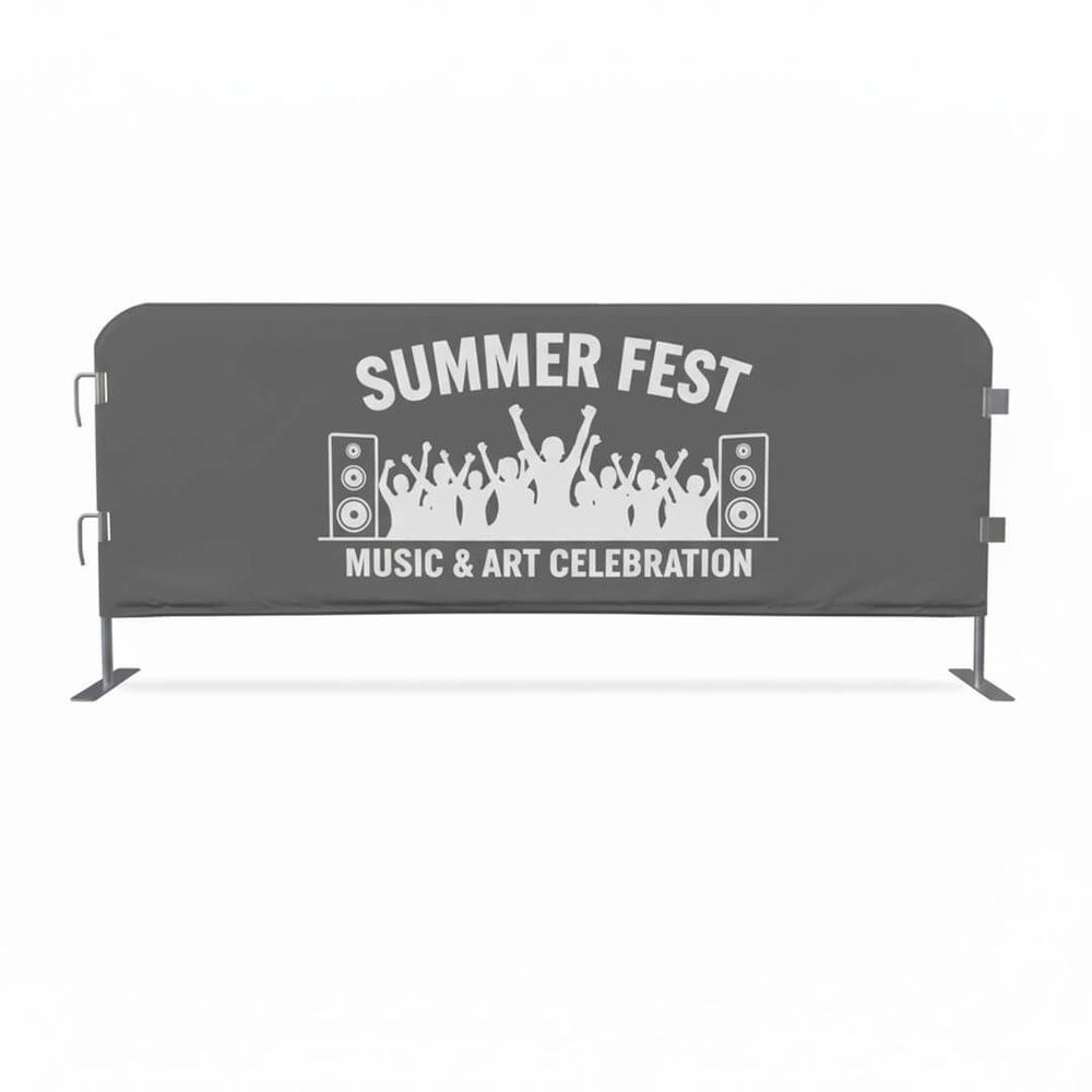 1 - Custom Barricade Covers 1 - Custom Barricade Covers