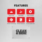 2 - Clear Acrylic Signs