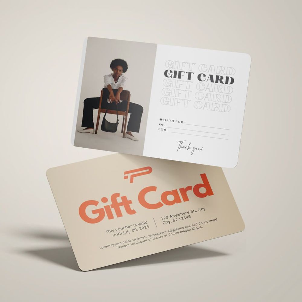 2 - Custom Gift Cards 2 - Custom Gift Cards