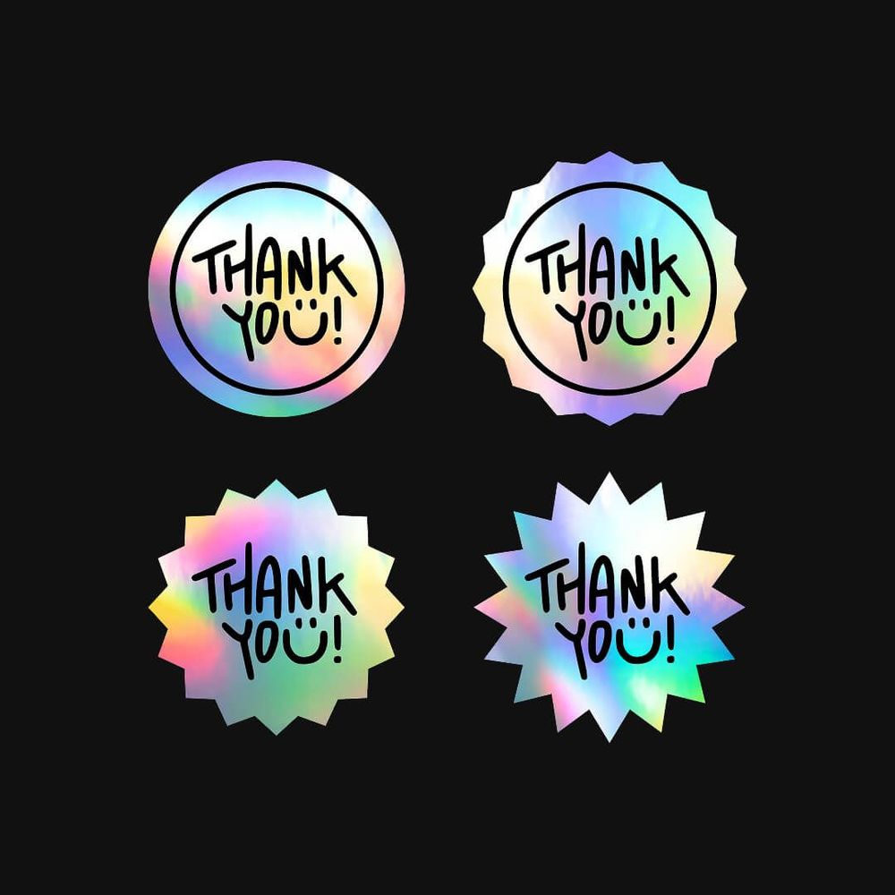2 - Holographic Stickers