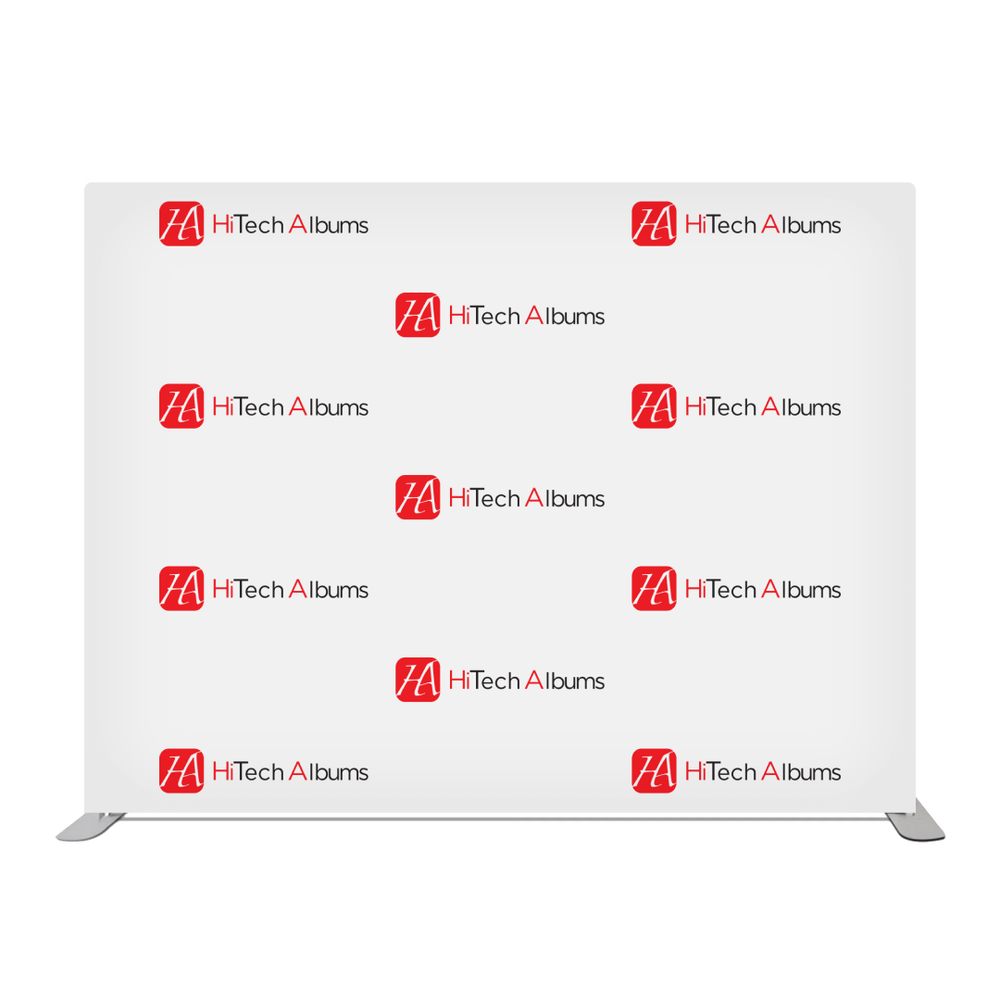 2 - Step and Repeat Straight Pillow Case Backdrop