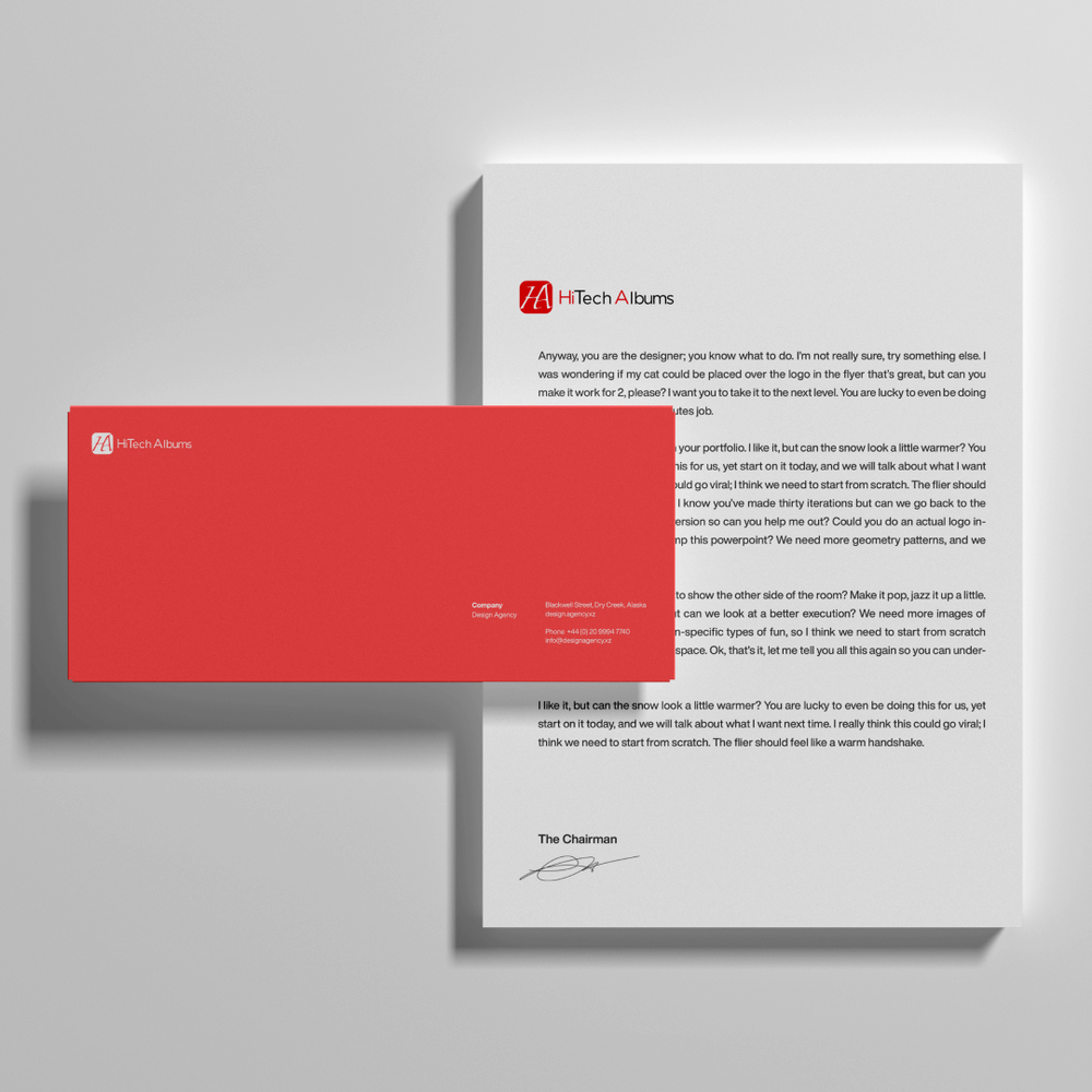 3 - Premium Smooth Letterhead