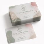 Frosted Business Cards (3)