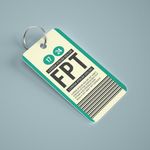 Plastic Key Tag-1
